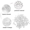 thumbnail image 3 of OULII 1000Pcs Flower Bead End Caps Silver Iron Diy Craft Jewelry Making, 3 of 8