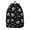 Alien UFO Black, variant on Alien Head Black Pattern Backpack for School, Cute School Bag with Adjustable Shoulder Straps and Padded Back, 15.7"x11.8"x5.5"