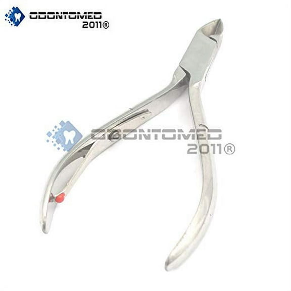 Odontomed2011® Stainless Steel Cuticle Nail Plier 4 Inches Odm