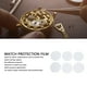 thumbnail image 3 of Película De Reparación De Relojes, Accesorios Ultrafinos, Paquete De 50 Almohadillas Transparentes A Prueba De Polvo Para Tomar Agujas, Película Protectora De Reloj Para, 3 of 7