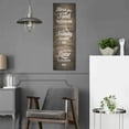 thumbnail image 5 of Luxe Metal Art 'Bless the Food Before Us' by Susan Ball, Metal Wall Art, 12"x36", 5 of 9