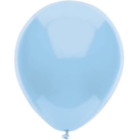 5" Partymate Latex Balloons Sky Blue 50ct Made In USA
