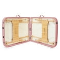 Saloniture Basic Portable Folding Massage Table Pink