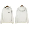 thumbnail image 1 of Palm Angels-Sudadera con capucha bordada con letras para hombre y mujer, Color sólido, moda para parejasGris, 1 of 4