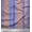 Lavender Blue, variant on Soimoi Silk Fabric Stripe & Semi Mandala Kaleidoscope Printed Fabric 1 Yard 42 Inch Wide