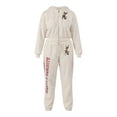 thumbnail image 4 of No Boundaries Faux-Fur Christmas Track Suit, 2-Piece, Women's and Women's Plus, 4 of 4