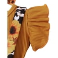 thumbnail image 3 of Qiylii baby Girls Clothes Set Ribbed Fly Sleeve Pullover+Suspender Skirt+Headband, 3 of 8