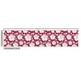 thumbnail image 3 of Ambesonne Floral Fabric by the Yard Upholstery, Petal of Japanese Cherry, 1 Yard, Pale Pink Maroon Yellow, 3 of 5