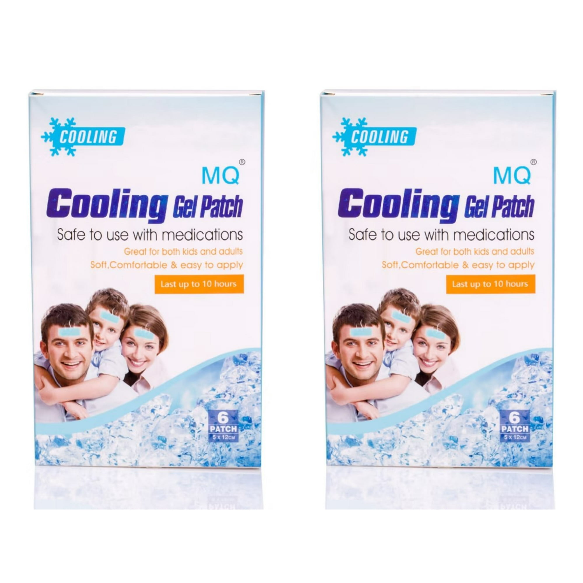 24 Sheets Cooling Patches for Fever Discomfort and Pain Relief Fever Relief and Headache Relief Walmart
