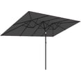 thumbnail image 1 of Outsunny 10ft Double-sided Patio Umbrella with Tilt, Adjustable Height, Grey, 1 of 10