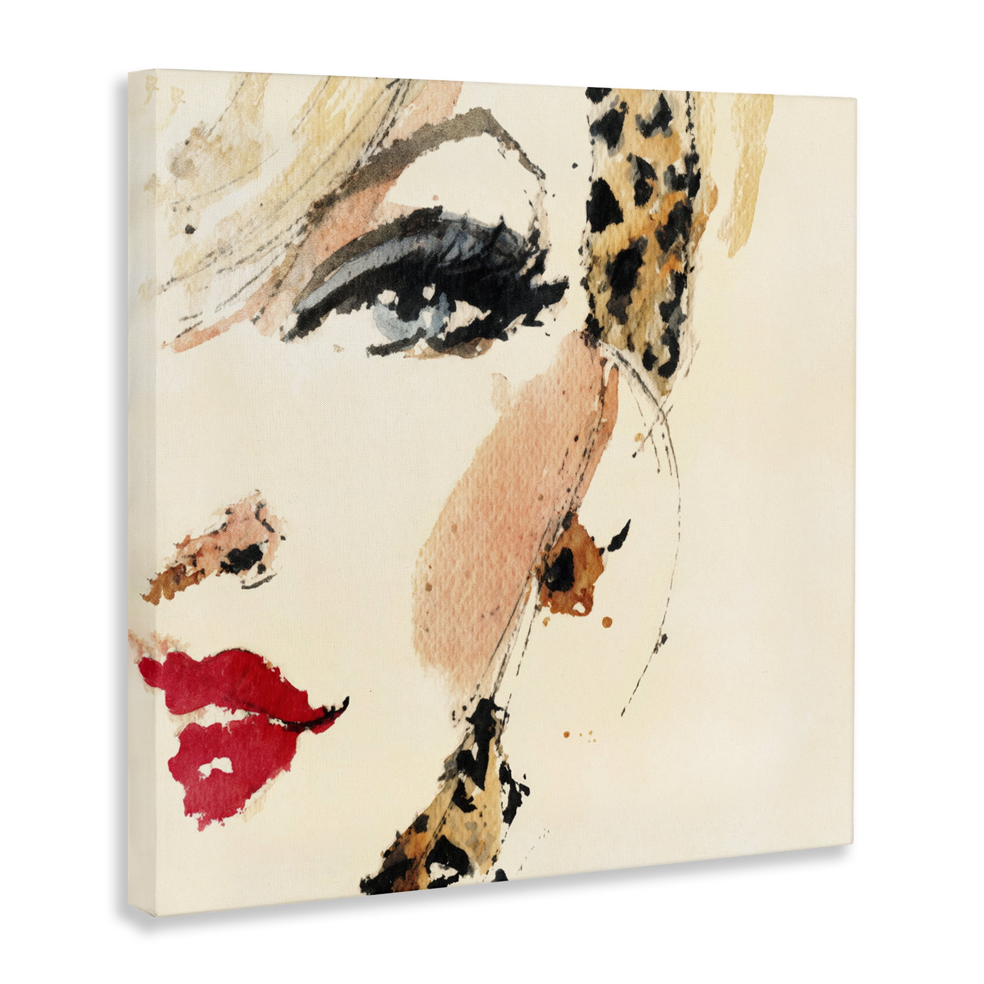 Stupell Industries Crimson Enigma Lipstick Canvas Wall Art, design by Svetlana Aleynikova