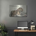 thumbnail image 5 of Luxe Metal Art 'Tiger Relaxing' by River Han, Metal Wall Art, 36"x24", 5 of 7