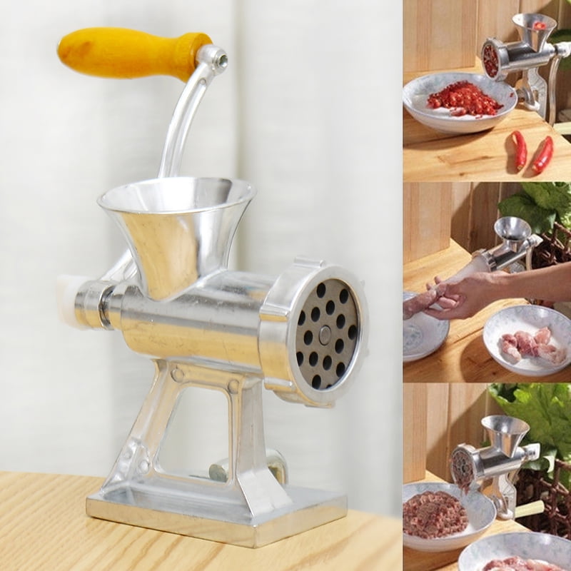 Manual Meat Grinder Stainless Steel Handheld Meat Grinding Machin