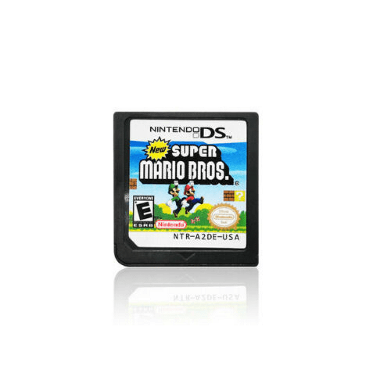 plyndringer glemsom Slumber Super Mario 64 DS+Super Mario Bros +Mario Kart Game Card For 3DS DSI DS XL  NDS NDS Lite NDSLL NDSXL（3 pcs） - Walmart.com