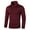 Claret, variant on Lovskoo 2024 Mens Sweaters Casual Fall and Winter Pullover Stand Collar Button Long Sleeve Thin Velvet Sweater Coat Claret
