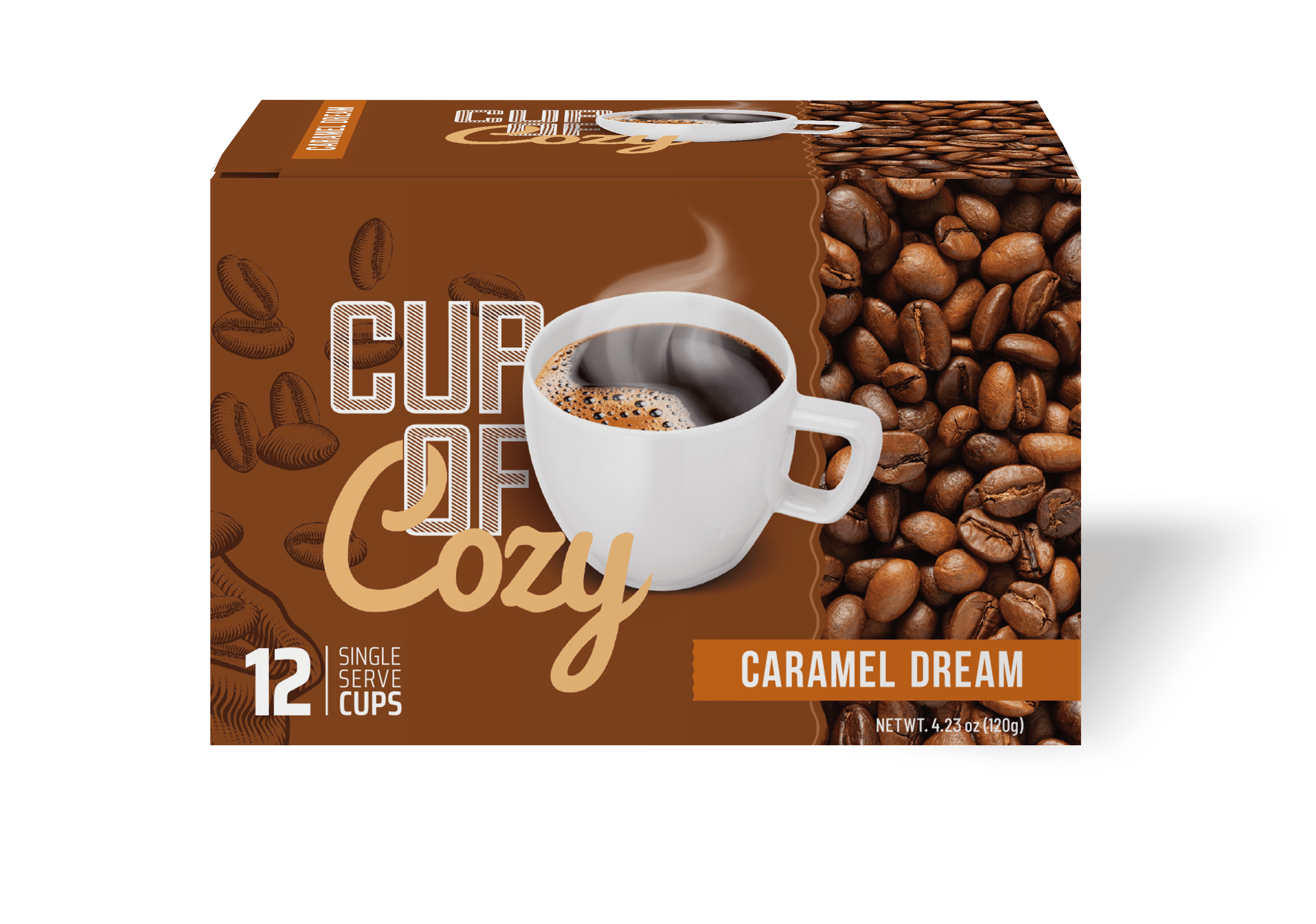 Cup Of Cozy KCups Caramel Dream