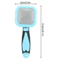 thumbnail image 2 of BIMZUC Cat Brush Painless Massage Hair Removal Needle Comb for Small Medium Large Dogs and Cats Blue, 2 of 9