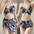 thumbnail image 2 of Aellinatey Swimming Costume Set with Swimsuit Wrap Skirt, Two Pieces Bathing Suit, 2 of 13