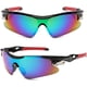 thumbnail image 3 of 2 gafas de sol deportivas polarizadas, gafas de ciclismo polarizadas con protección UV400, para ciclismo, conducción, golf y actividades al aire libre para hombres y mujeres, 3 of 5