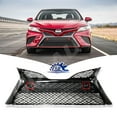 thumbnail image 2 of Lower Grill Fit for 2018 2019 2020 Toyota Camry SE XSE Front Bumper Grille  With Radar Holes, 2 of 7