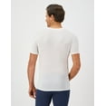thumbnail image 5 of Hanes Perfect Flex Men's Tee, White V-Neck Undershirt, 1-Pack L, 5 of 8