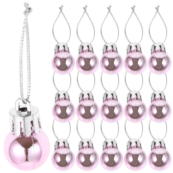 WEUVEB Christmas Tree Hanging Ornaments 24 Pieces Lightweight Holiday Decorations Festive Accessories for Seasonal Home Decor