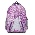 thumbnail image 3 of Boho Bohemia Pioneer Flower Art Backpack for School,Cute School Bag,Schoolbag with Adjustable Shoulder Straps & Padded Back,16.9 Inch, 3 of 5
