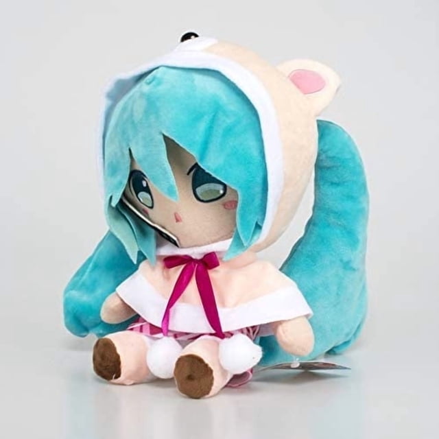 Muñeca de peluche suave Hatsune Miku de 10 pulgadas (con som