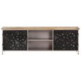thumbnail image 2 of vidaXL TV Cabinet 120x30x40 cm Rough Mango Wood, 2 of 5
