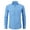 Sky Blue, variant on Lovskoo 2024 Men Casual Trendy Plaid Print Leisure Turn-Down Collar Button Down Long Sleeve Shirt Blouse Blue