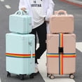 thumbnail image 6 of WOVTE 4 Iridescent adjustable Luggage Straps, Travel Suitcase Strap, Safety Travel Accessory, Personalized Suitcase Belt for Luggage Fastening, 6 of 6