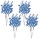 thumbnail image 2 of Newway 12pcs Xmas Glitter Berries Stems Fake Christmas Picks Glitter Sticks Xmas Party Favors, 2 of 2