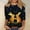 Multicolor, variant on Happy Easter Shirts for Women, Easter Bunny 3/4 Sleeve T-Shir, Cute Bunny Graphic Tees, Easter Egg Holiday Shirt Tops Multicolor S