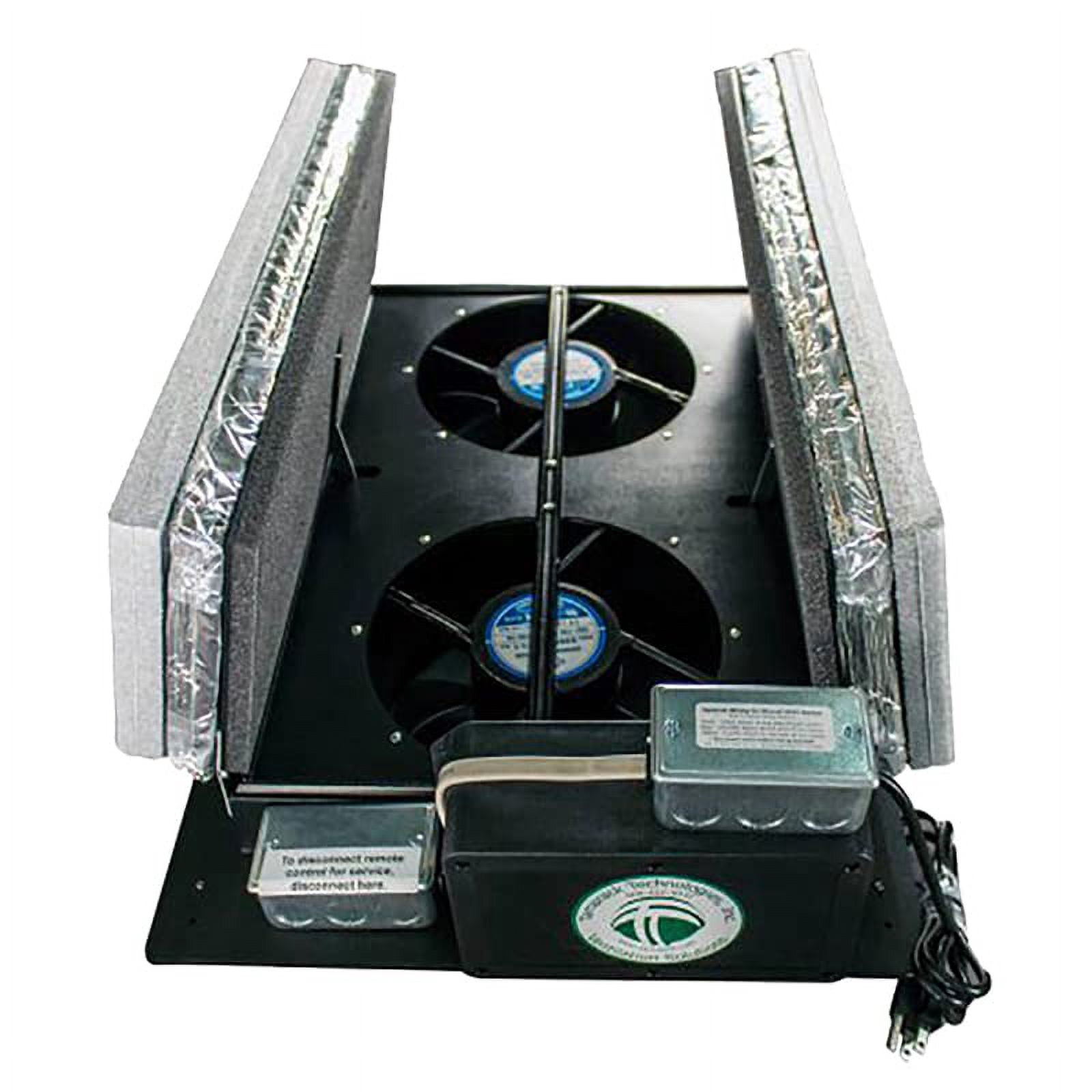 Tamarack Insulated Whole House Fan, 2-Speed, 1,150/1,600 CFM, 150 