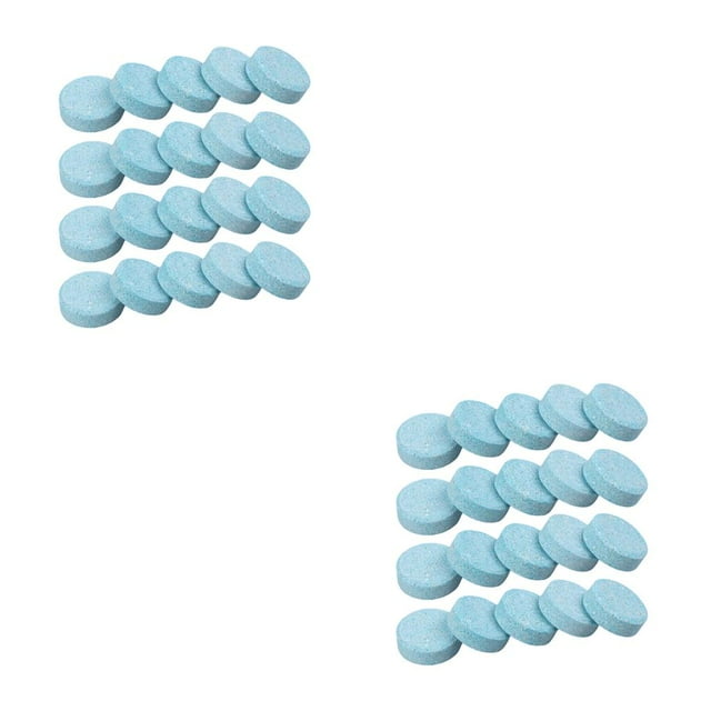 Guardoinrt 20pcs Solid Washer Effervescent Washing Tools Car Kitchen Tablets Window Cleaners Agent Universal Automobile Accessory 2Set