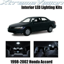 XtremeVision Interior LED for Honda Accord 1998-2002 12 pcs Pure White Interior LED Kit   Installation Tool