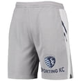 thumbnail image 2 of Men's Concepts Sport Gray Sporting Kansas City Stature Shorts, 2 of 3