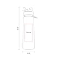 thumbnail image 3 of Cilindro de plástico Vand/900 ml de capacidad blanco 8 x 28, 3 of 4