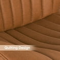 thumbnail image 4 of Hawsaiy Bar Stools Set of 4, Modern Swivel Bar Chairs with Mid Back and Adjustable Seat Height,Brown, 4 of 11