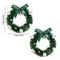 thumbnail image 3 of JoyMoreHome Mini Christmas Refrigerator Wreath Magnet, Christmas Fridge Decoration for Crafts, Strong Fridge Magnets for Kitchen, Office Whiteboard, Cabinet and Dishwasher, 3 of 6