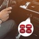 thumbnail image 1 of unbranded 4Ud Funda Roja Para Botón De Aire Acondicionado Con Y Material Resistente, 1 of 6