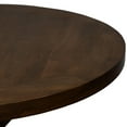 thumbnail image 4 of Ox Bay Tyler 60" Round Dining Table, Modern Wood Espresso Finish, 4 of 6