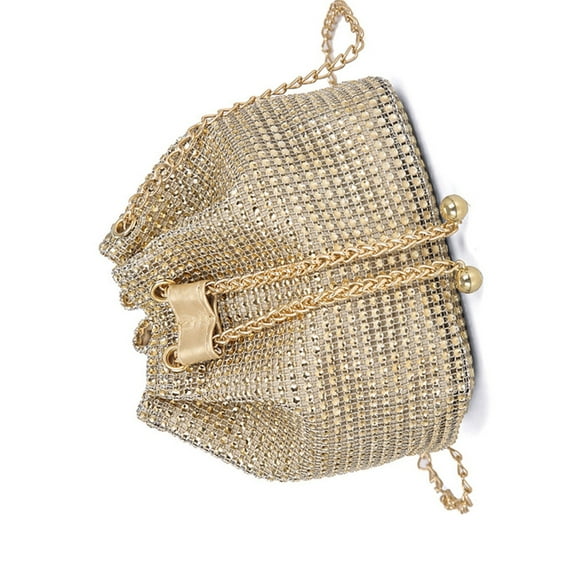 FENOHREFE Elegant Crossbody Bucket Bag Carry Your Belongings with Portable and Eye Catching Embellishment