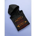 thumbnail image 3 of I Love Pumkin Spice Everything Hoodie Women - Women Hoodie, Black, Large, 3 of 4