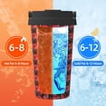 thumbnail image 5 of KLL Christmas With Snowflakes Pattern Stainless Steel Vacuum Insulated Tumbler - Carry Insulated Coffee Mug - Reusable Insulated Cold Brew Iced Coffee Cup Thermos, 5 of 8