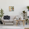 thumbnail image 2 of Contemporary Oranges and Spring Florals Table Still Life Botanical & Floral Framed Art Print Wall Art, 17x17, 2 of 7
