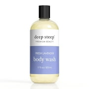 Deep Steep Body Wash, 17oz (Fresh Lavender)