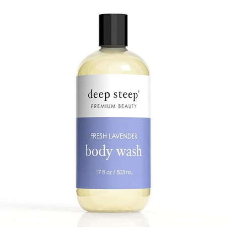 Deep Steep Body Wash, 17oz (Fresh Lavender)
