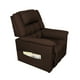 thumbnail image 1 of Sillón Reclinable Onstore Reposet París Lino Café, 1 of 10