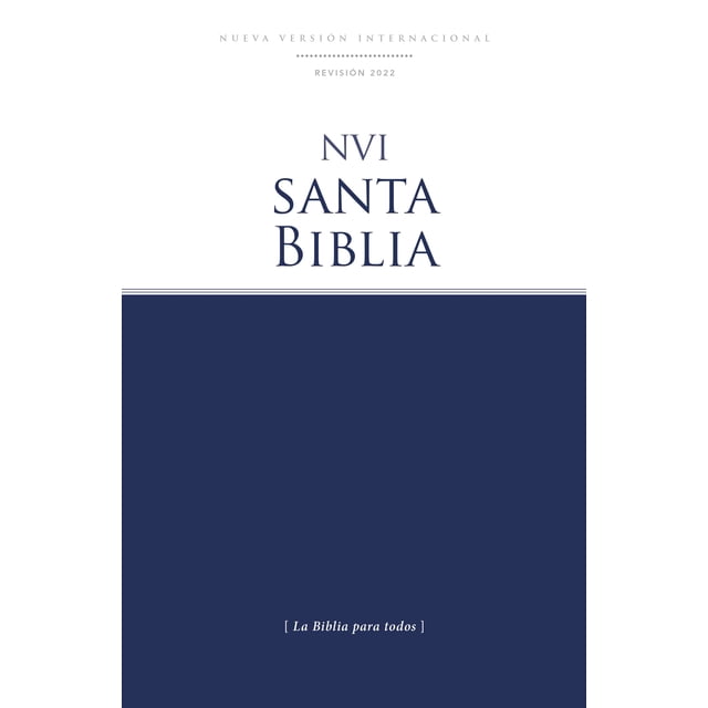 Biblia NVI Santa Biblia Edición 2022 Vida Publishers